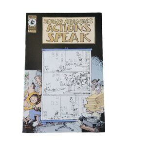Dark Horse Actions Speak #3 2001 Comic Book Collector Bagged Boarded